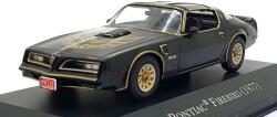  Macheta Pontiac Firebird 1977 1: 43 replica metal negru auriu