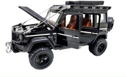  Macheta Mercedes G Class negru 1: 32 replica metal usi si capota deschise sunete si lumini