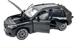 Magazine Models Macheta BMW X5 M Competition LCI 1: 18 replica metal neagra vireaza rotile deschide toate usile si capotele (JPT)