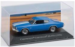  Macheta 1970 Chevrolet Chevelle SS 454 1: 43 replica metal Albastru Alb