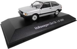 Magazine Models Macheta 1993 Volkswagen Golf 1: 43 replica metal Argintiu (JPT)