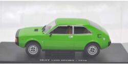 Magazine Models Macheta 1976 Seat 1200 Sport 1: 24 replica metal Verde (JPT)