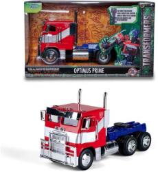 Jada Macheta Optimus Prime (t7) Transformers 1: 24 replica metal Rosu Albastru (JPT)