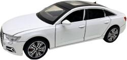 HAOCHI Macheta Audi A6L alb 1: 32 replica metal lumini si sunete usi capota si portbagaj functionale (JPT)
