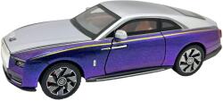 Che zhi Macheta Rolls-Royce Spectre Luxury Edition mov metalizat 1: 24 metal lumini si sunete usi capota si portbagaj functionale (JPT)