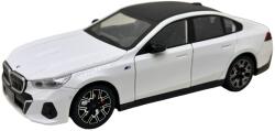 Newao Macheta BMW Seria 5 530i G60 M Sport alb 1: 24 metal lumini si sunete usi capota si portbagaj functionale (JPT)