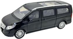 xinhaodi Macheta Mercedes Benz Vito negru V260L 1: 24 metal lumini si sunete usi culisante capota si portbagaj functionale (JPT)