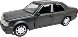  Macheta Mercedes Benz E500 AMG W124 gri 1: 28 replica metal lumini si sunete usi capota portbagaj functionale