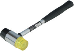 FASTER TOOLS Ciocan cauciuc galben-negru cu maner metalic 370gr Faster Tools (5905912675764) Ciocan