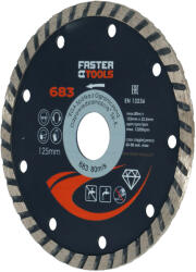 Faster Tools Disc turbo taiere beton si ceramica 230x22.2mm Faster Tools (5905912676853) Disc de taiere