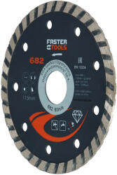 Faster Tools Disc turbo taiere beton si ceramica 115x22.2mm Faster Tools (5905912676822) Disc de taiere