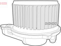DENSO Ventilator, habitaclu DENSO DEA02006 (DEA02006)