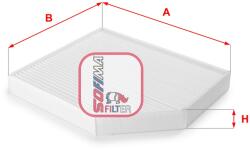 SOFIMA Filtru aer habitaclu / polen SOFIMA S 3153 C (S 3153 C)