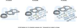 Bm Catalysts Set montare, toba de esapament BM CATALYSTS FK70029 (FK70029)