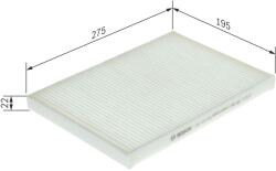Bosch Filtru habitaclu BOSCH 1 987 435 022 (1 987 435 022)