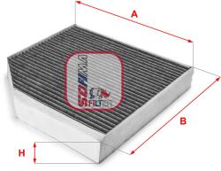 SOFIMA Filtru, aer habitaclu / polen SOFIMA S 4222 CA (S 4222 CA)