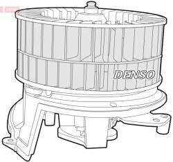 DENSO Ventilator, habitaclu DENSO DEA17004 (DEA17004)