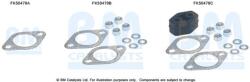 Bm Catalysts Set montare, toba de esapament BM CATALYSTS FK50479 (FK50479)