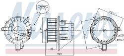 NISSENS Ventilator, habitaclu NISSENS 87546 (87546)