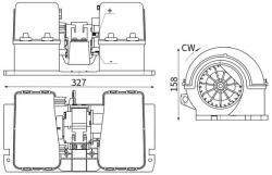 MAHLE Ventilator, habitaclu MAHLE AB 31 000S (AB 31 000S)