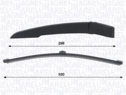 Magneti Marelli Set stergatoare, curatare parbriz MAGNETI MARELLI 000723180449 (000723180449) - fixbox