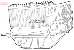 DENSO Ventilator, habitaclu DENSO DEA23012 (DEA23012)