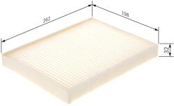 Bosch Filtru habitaclu BOSCH 1 987 435 120 (1 987 435 120)