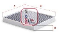SOFIMA Filtru aer habitaclu / polen SOFIMA S 4440 CA (S 4440 CA)