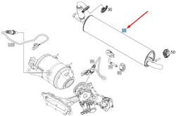 Original Mercedes Toba esapament finala ORIGINAL MERCEDES 4534902400 (4534902400)