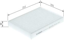 Bosch Filtru habitaclu BOSCH 1 987 435 121 (1 987 435 121)
