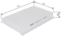 Bosch Filtru habitaclu BOSCH 1 987 432 235 (1 987 432 235)