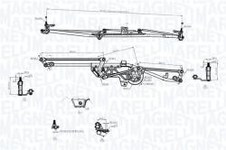 Magneti Marelli Legaturi stergator parbriz MAGNETI MARELLI 085570752010 (085570752010)