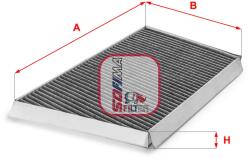 SOFIMA Filtru aer habitaclu / polen SOFIMA S 4131 CA (S 4131 CA)