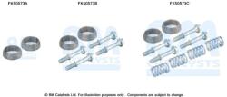 Bm Catalysts Set montare, toba de esapament BM CATALYSTS FK50573 (FK50573)