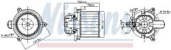 NISSENS Ventilator, habitaclu NISSENS 87626 (87626)