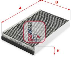 SOFIMA Filtru, aer habitaclu / polen SOFIMA S 4267 CA (S 4267 CA)