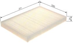 Bosch Filtru habitaclu BOSCH 1 987 435 105 (1 987 435 105)