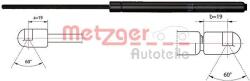 METZGER Amortizor portbagaj METZGER 2110483 (2110483)