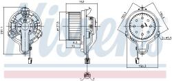 NISSENS Ventilator, habitaclu NISSENS 87648 (87648)