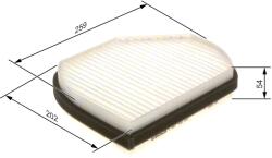 Bosch Filtru habitaclu BOSCH 1 987 432 001 (1 987 432 001)
