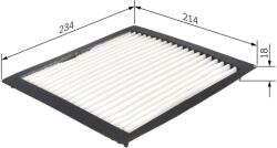 Bosch Filtru habitaclu BOSCH 1 987 432 263 (1 987 432 263)