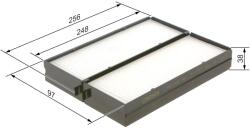 Bosch Filtru habitaclu BOSCH 1 987 432 160 (1 987 432 160)