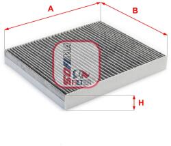SOFIMA Filtru aer habitaclu / polen SOFIMA S 4238 CA (S 4238 CA)