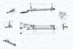 Magneti Marelli Legaturi stergator parbriz MAGNETI MARELLI 085570706010 (085570706010)