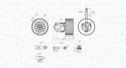 Magneti Marelli Ventilator, habitaclu MAGNETI MARELLI 069412365010 (069412365010)
