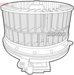 DENSO Ventilator, habitaclu DENSO DEA17008 (DEA17008)