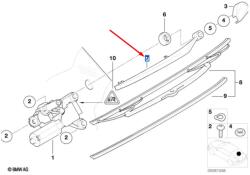 BMW Brat stergator luneta ORIGINAL BMW 61619449922 (61619449922)