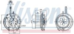 NISSENS Ventilator, habitaclu NISSENS 87524 (87524)
