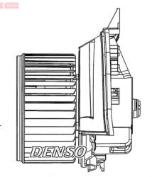 DENSO Ventilator, habitaclu DENSO DEA20202 (DEA20202)