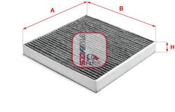 SOFIMA Filtru, aer habitaclu / polen SOFIMA S 4318 CA (S 4318 CA)